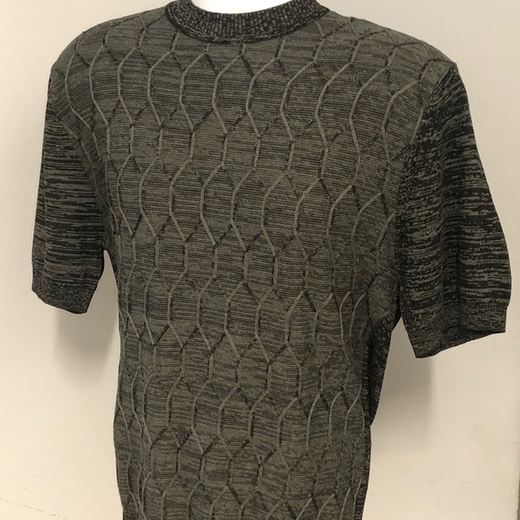 Lavane shirt Crewneck gray modern fit - Picture 2 of 3